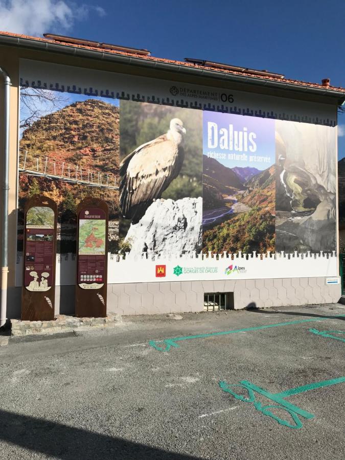 Gite De La Fontaine Gorges De Daluis Eksteriør bilde